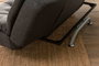 Atelier Del Sofa Rivo Sofá-Cama de 3 Plazas Gris Oscuro